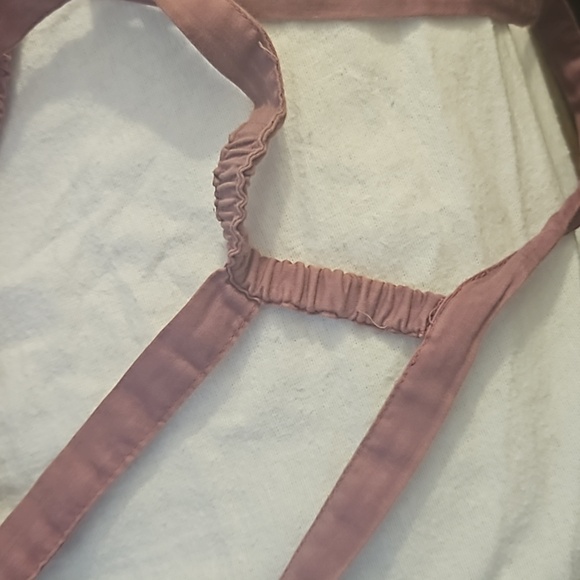 Magnolia Pearl cotton Victorian cat adjustable bralette - Picture 4 of 6